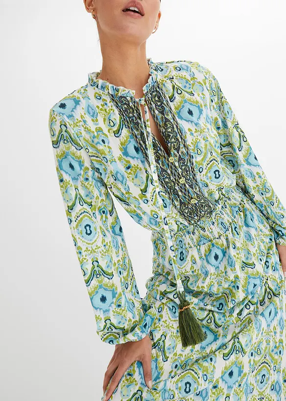 bedrucktes Maxikleid, bonprix