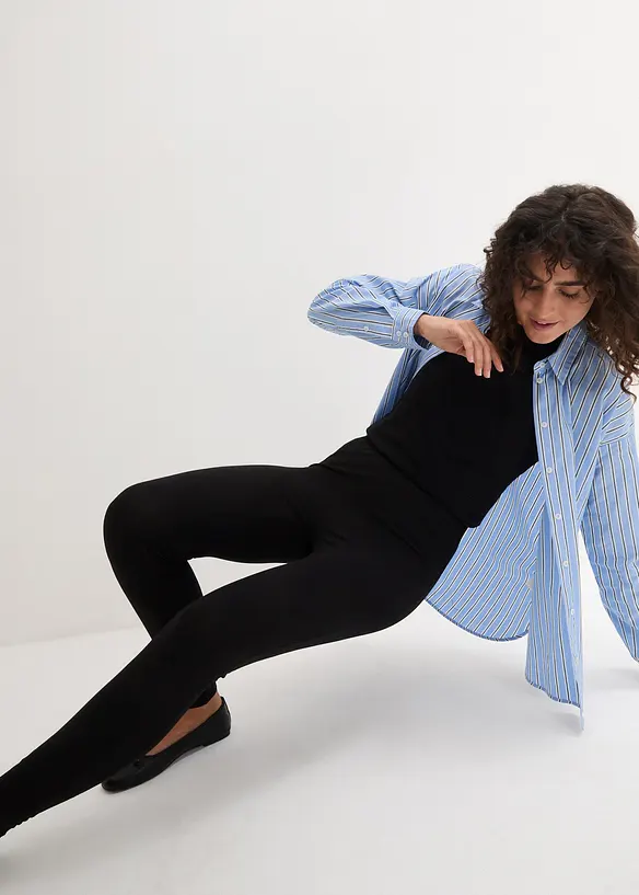 Lot de 2 leggings 100% coton, bonprix