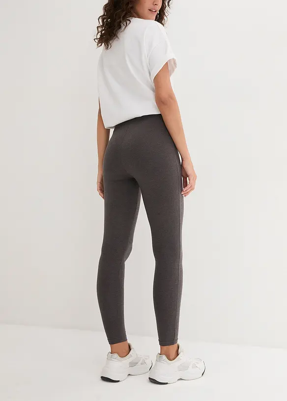 Lot de 2 leggings 100% coton, bonprix