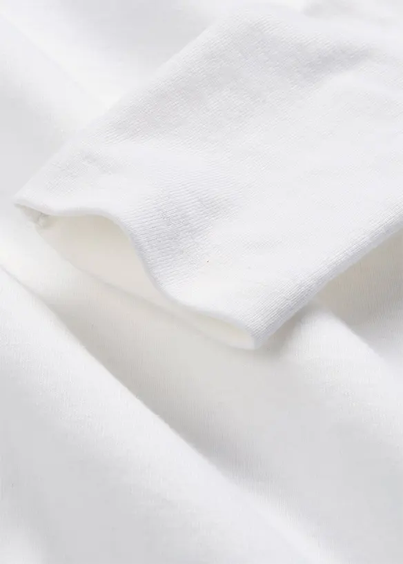 Langarmshirt aus reiner Bio-Baumwolle, bonprix