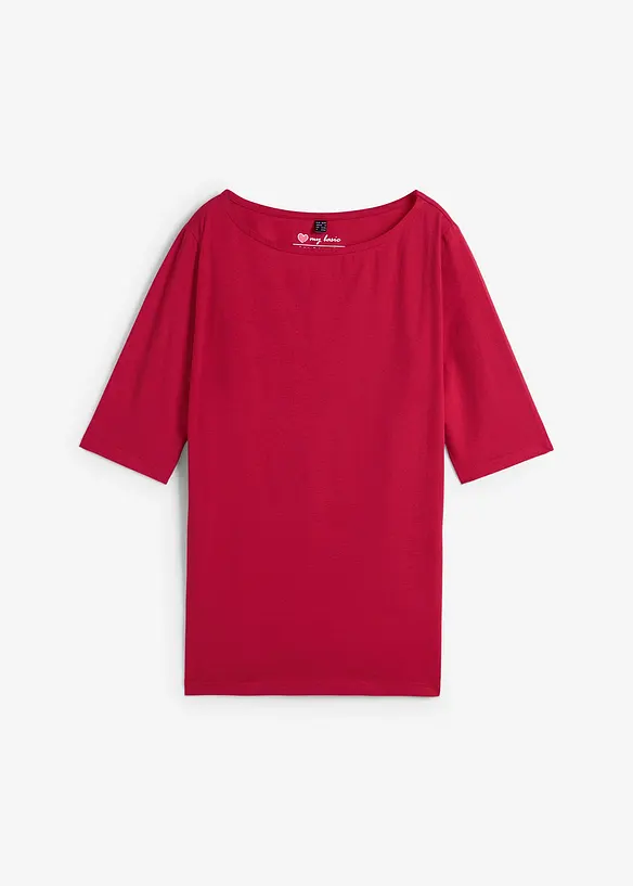 U-Boot-Ausschnitt-Shirt, bonprix