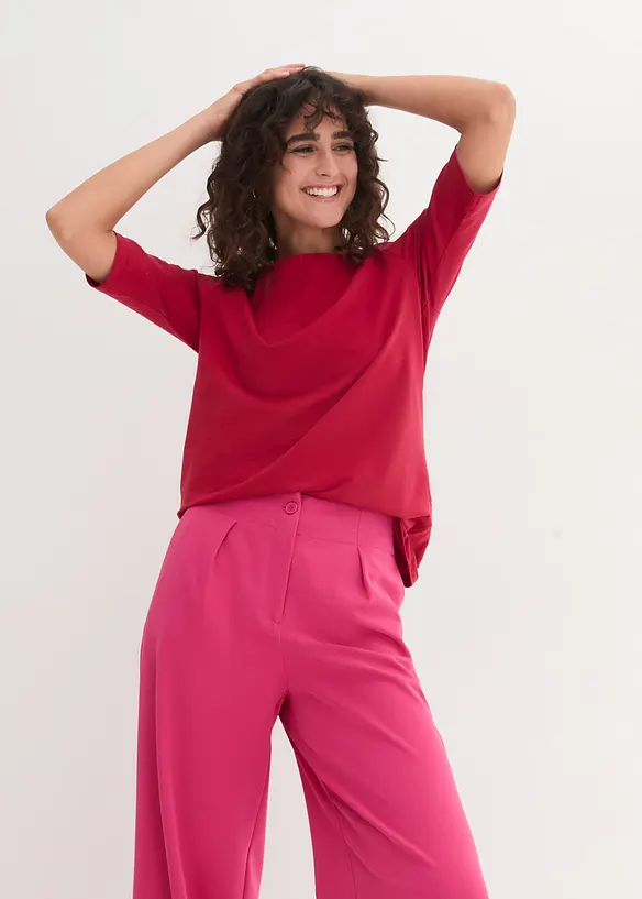U-Boot-Ausschnitt-Shirt, bonprix