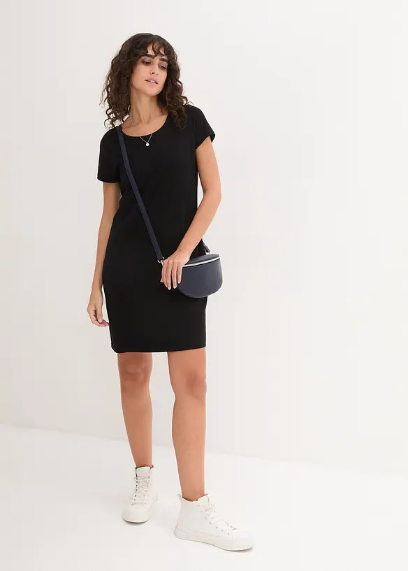 Robe en jersey coton extensible, bonprix