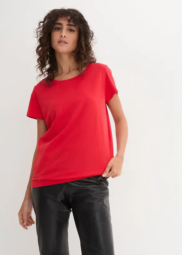 Lot de 5 T-shirts col rond, bonprix