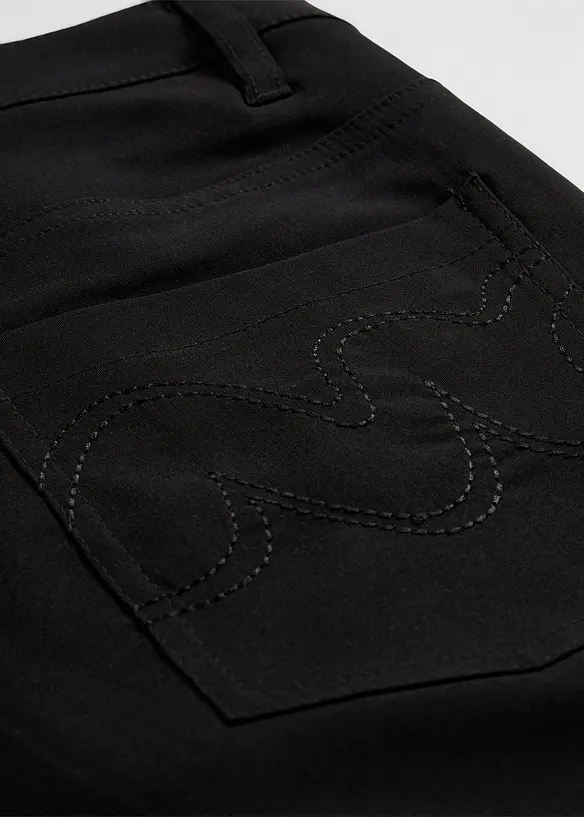 Pantalon extensible en bengaline, Bootcut, bonprix