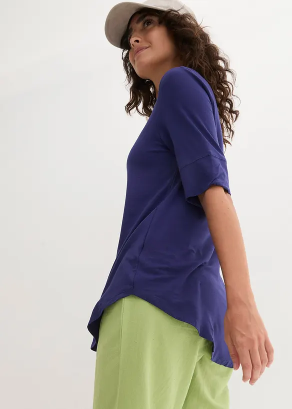 T-shirt long et doux, bonprix