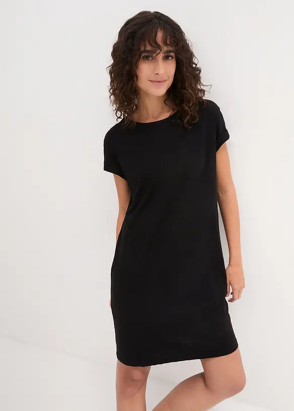 Jerseykleid mit reiner Bio-Baumwolle, bonprix