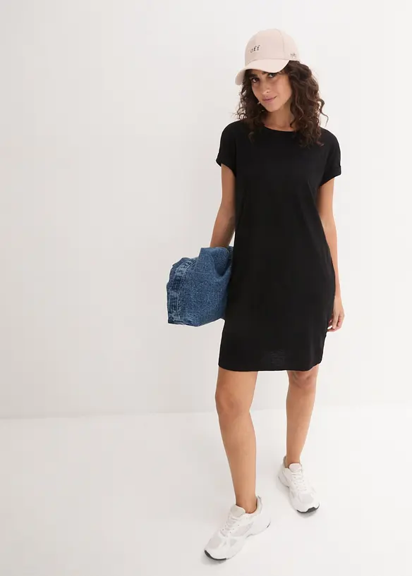 Jerseykleid mit reiner Bio-Baumwolle, bonprix
