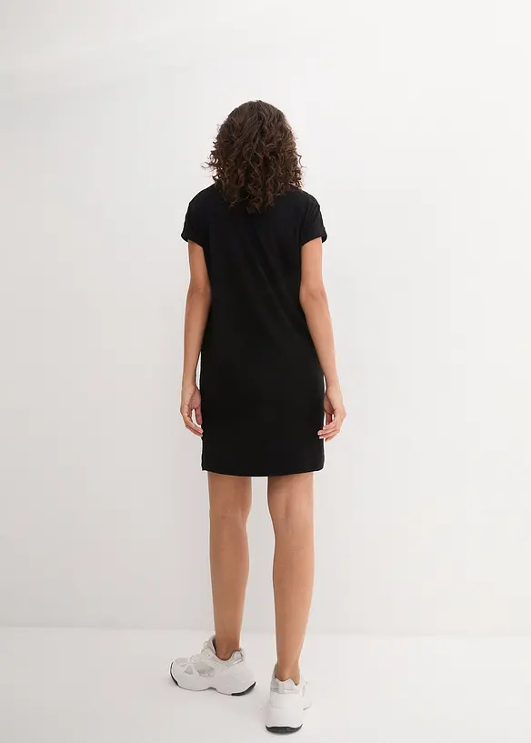 Jerseykleid mit reiner Bio-Baumwolle, bonprix