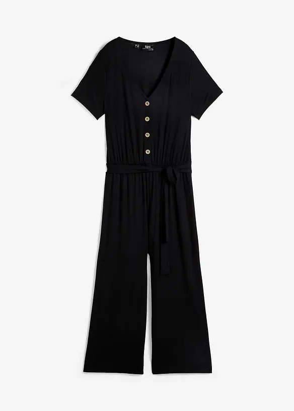 Jersey-Jumpsuit aus Viskose-Mix, bonprix