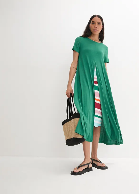 Jerseykleid aus softem Viskose-Mix, bonprix