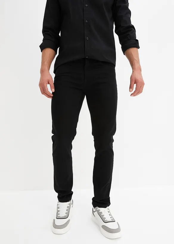 Jean slim extensible, coupe droite, bonprix