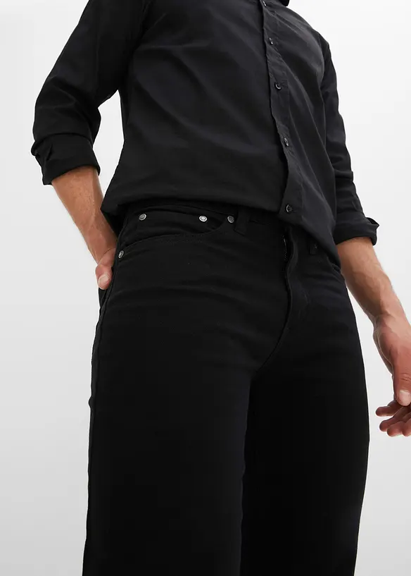 Jean slim extensible, coupe droite, bonprix