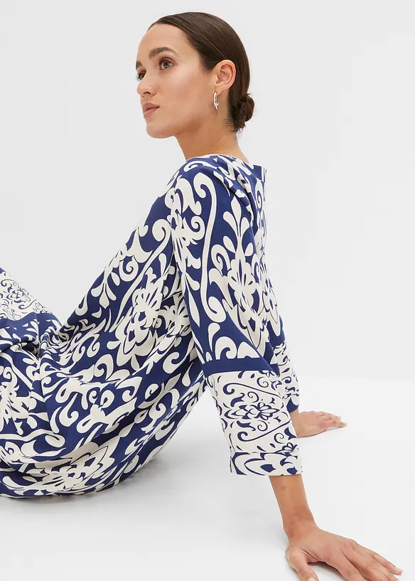 Tunika-Kleid aus fließender Viskose, bonprix