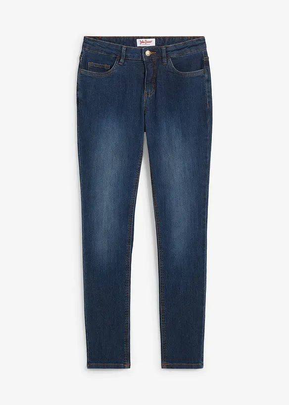Jean skinny taille mi-haute, extensible, bonprix