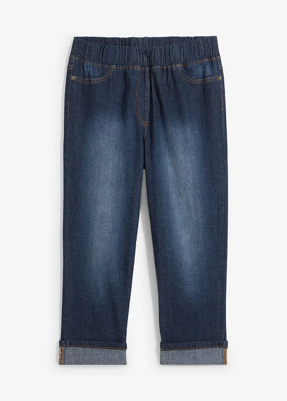 Slim Fit Jeans, Mid Waist, Baumwolle, bonprix