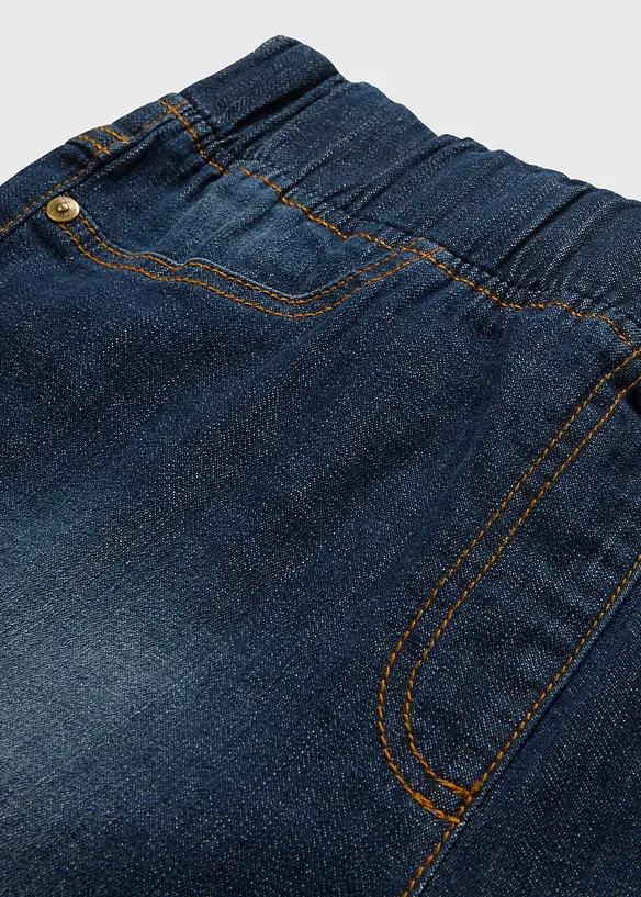 Slim Fit Jeans, Mid Waist, Baumwolle, bonprix