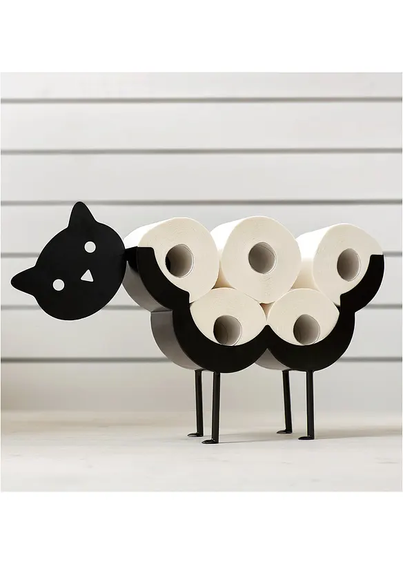 Porte-papier toilette chat , bonprix