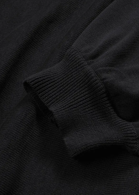 Feinstrickpullover aus Baumwoll-Mix, bonprix