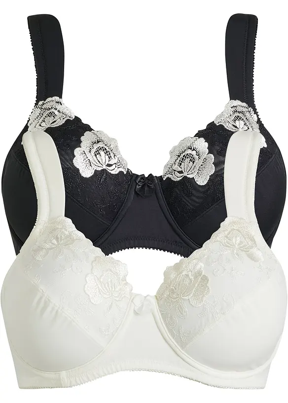 Minimizer-BH mit gepolsterten Trägern (2er Pack), bonprix
