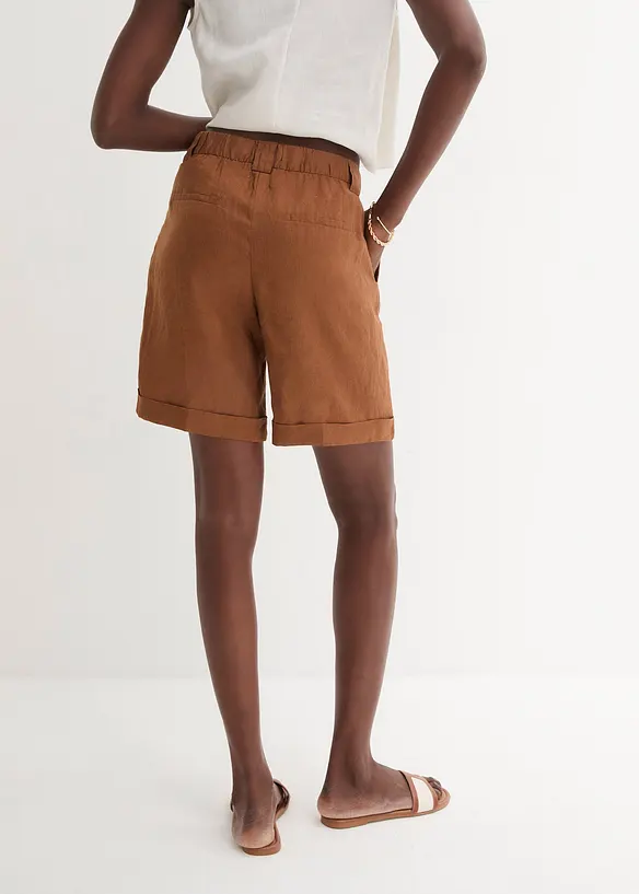 Bermuda 100 % lin, bonprix