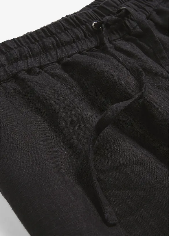 Pantalon palazzo 100 % lin, bonprix