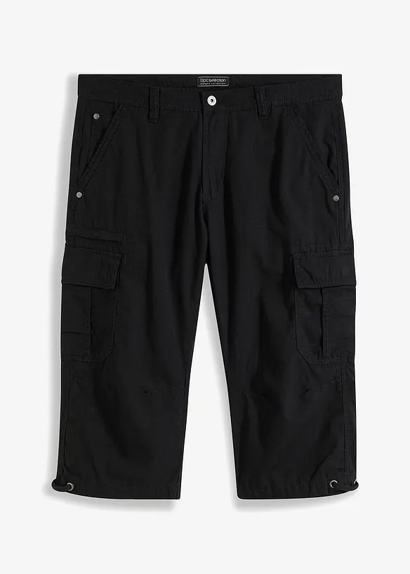 Bermuda long cargo Regular 100% coton, bonprix