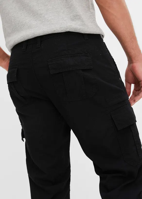 Bermuda long cargo Regular 100% coton, bonprix