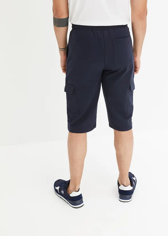 Bermuda cargo en molleton 100% coton, bonprix