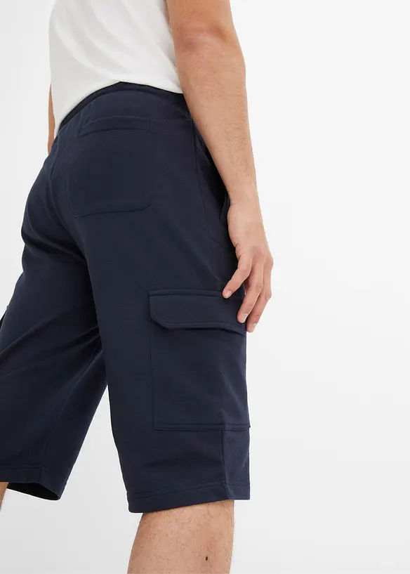 Bermuda cargo en molleton 100% coton, bonprix