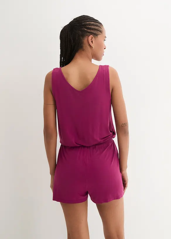 Combishort en jersey viscose, bonprix