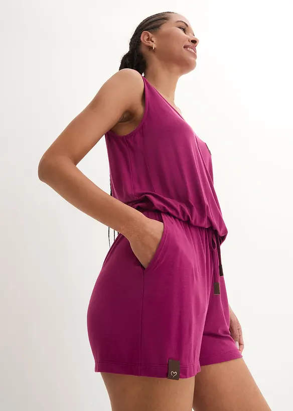 Combishort en jersey viscose, bonprix