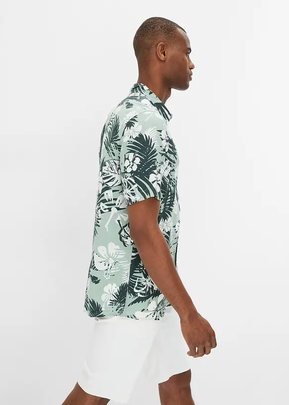 Chemise manches courtes en viscose, bonprix