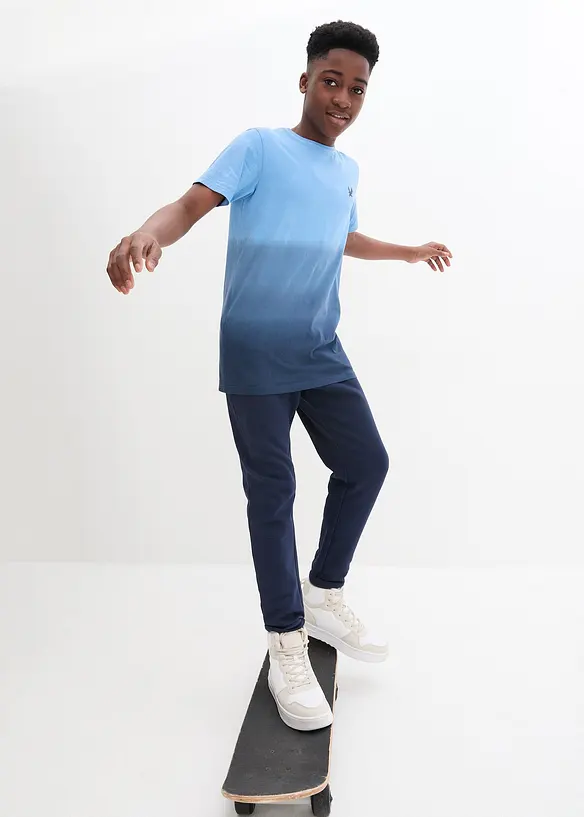 T-shirt 100% coton avec dégradé de couleur, bonprix