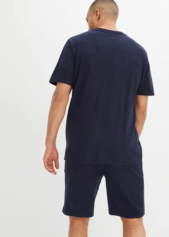 T-shirt et bermuda (ens. 2 pces) en jersey 100% coton, bonprix