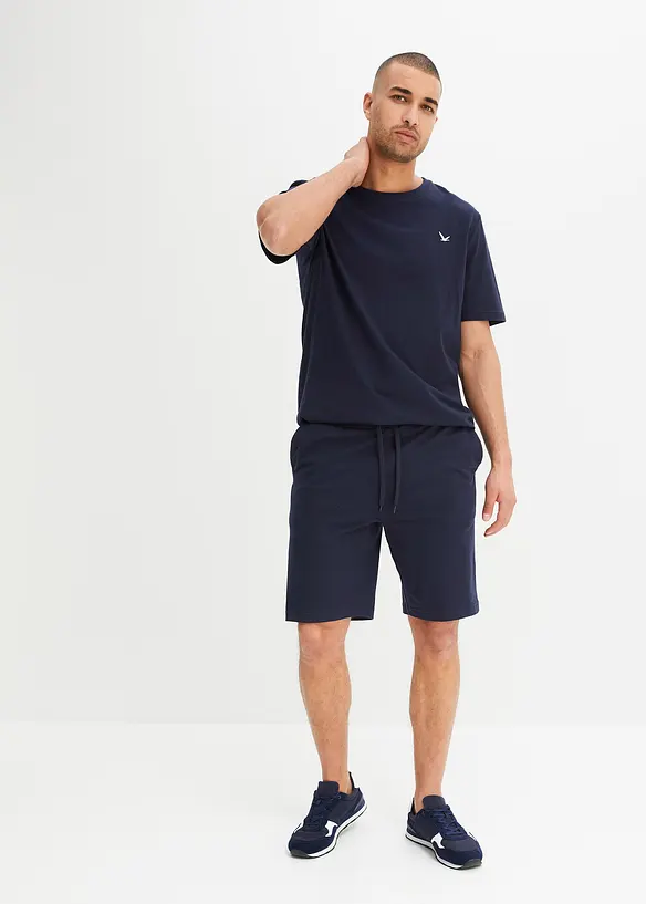 T-shirt et bermuda (ens. 2 pces) en jersey 100% coton, bonprix