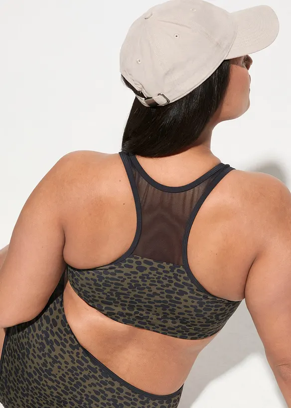 Bustier-Bikini (2-tlg.Set) mit transparentem Einsatz, bonprix