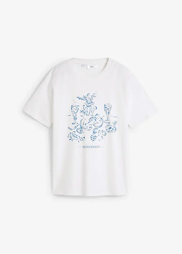 Oversized T-Shirt aus Bio-Baumwolle, bonprix