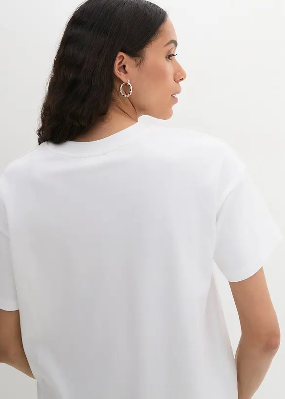 Oversized T-Shirt aus Bio-Baumwolle, bonprix