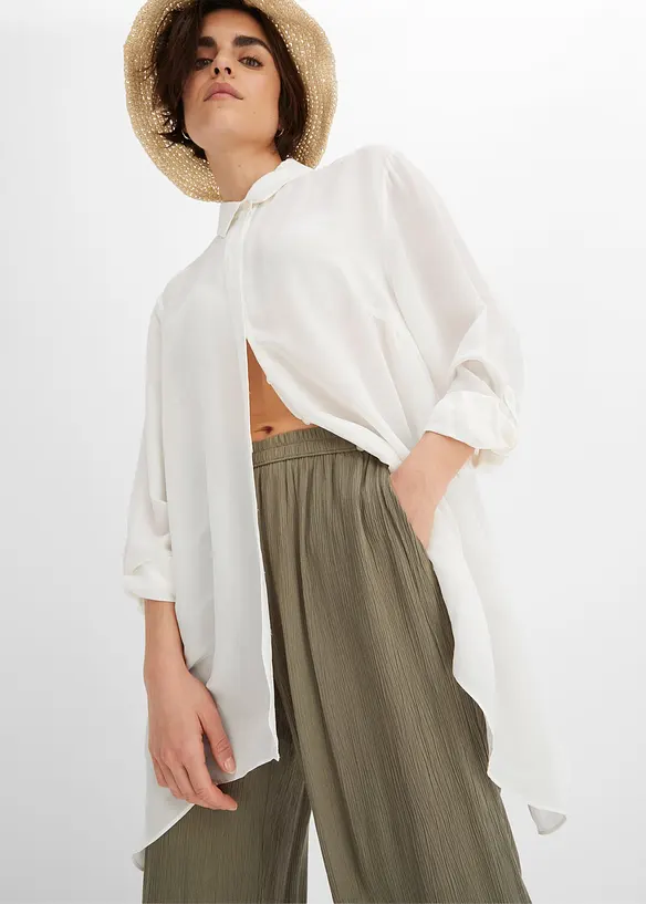 Palazzo-Hose aus softer Viskose, bonprix