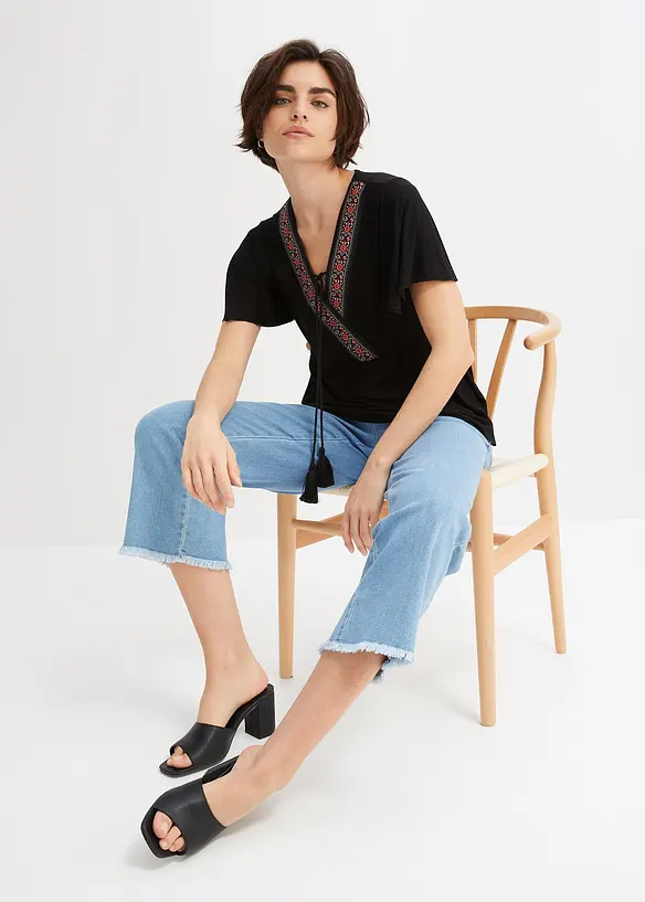 Shirt aus Viskose, bonprix