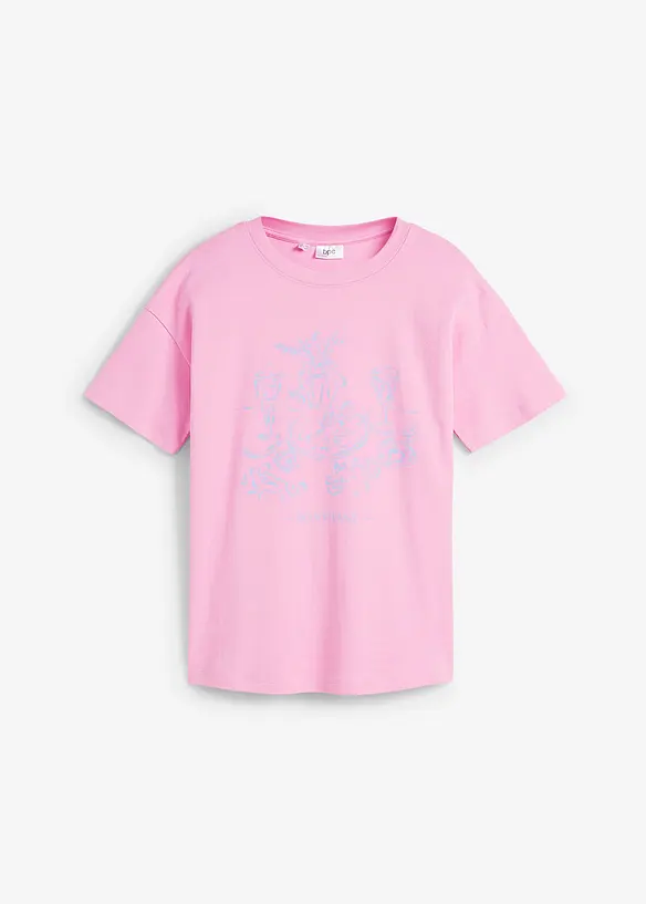 T-Shirt mit Druck aus Bio-Baumwolle, bonprix