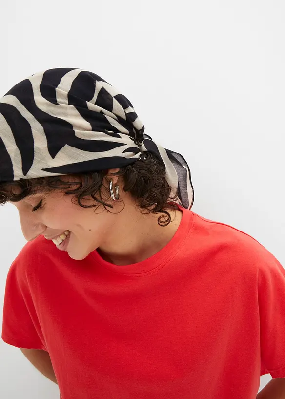 T-shirt avec détail noué à la base, bonprix