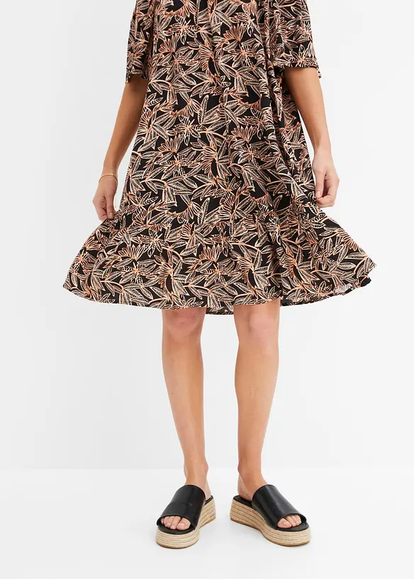 Robe col bardot, bonprix
