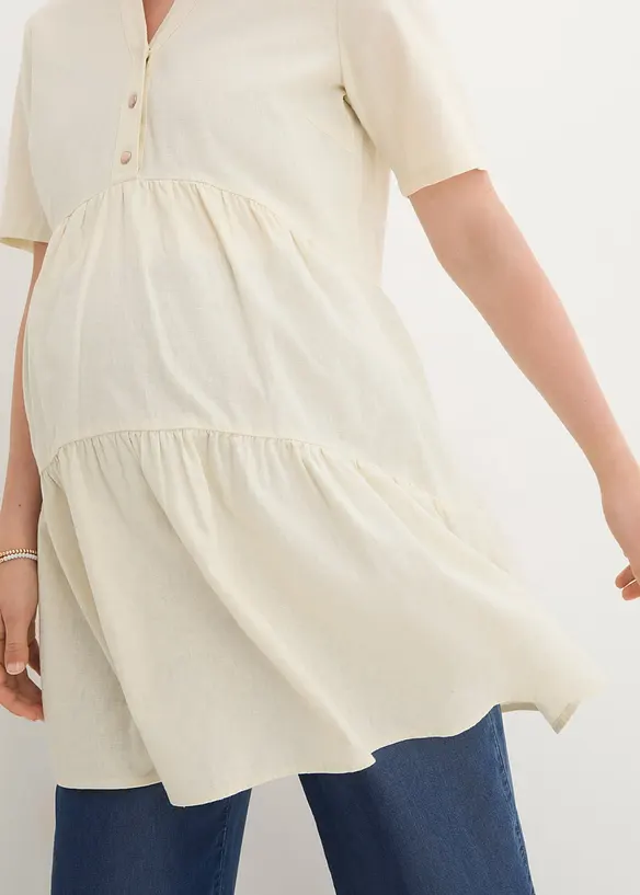 Longue blouse de grossesse et d'allaitement, bpc bonprix collection