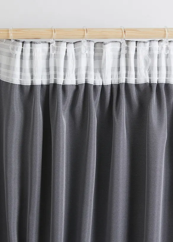 Rideau jacquard (1 pce), bonprix
