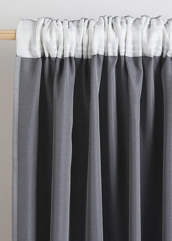 Rideau jacquard (1 pce), bonprix