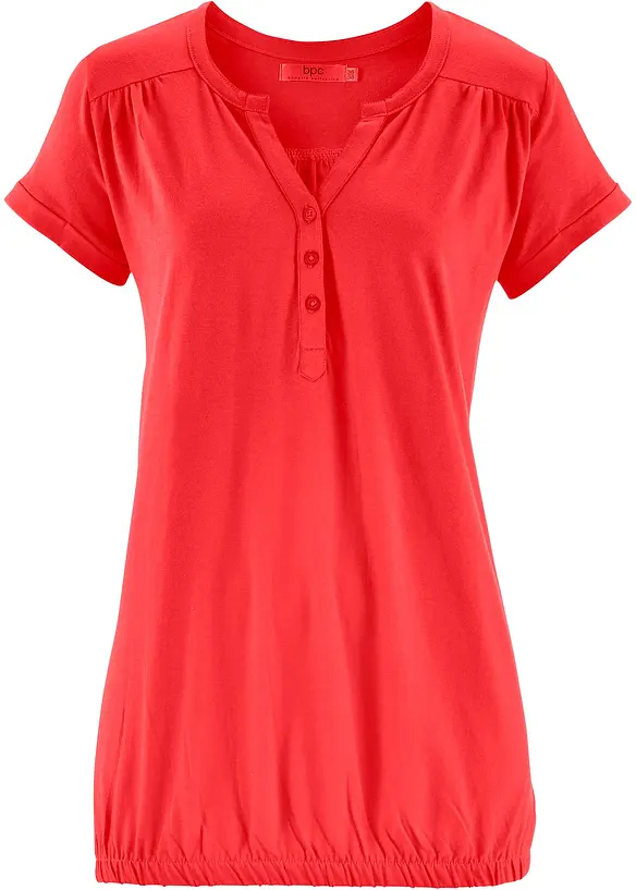 Baumwoll-Shirt, Kurzarm, bonprix