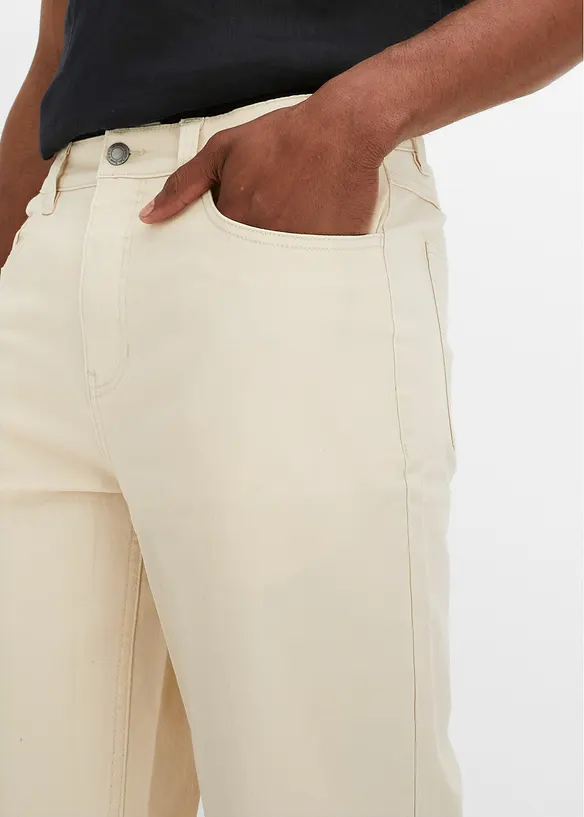 Bermuda en jean extensible, Classic Fit, bonprix