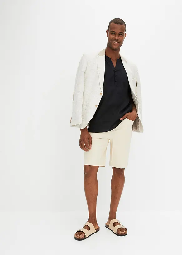 Bermuda en jean extensible, Classic Fit, bonprix